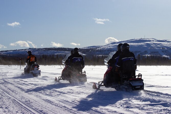 3 Hour Snowmobile Safari Around Levi with Coffee Break - A Warm Lappish Café or Tent