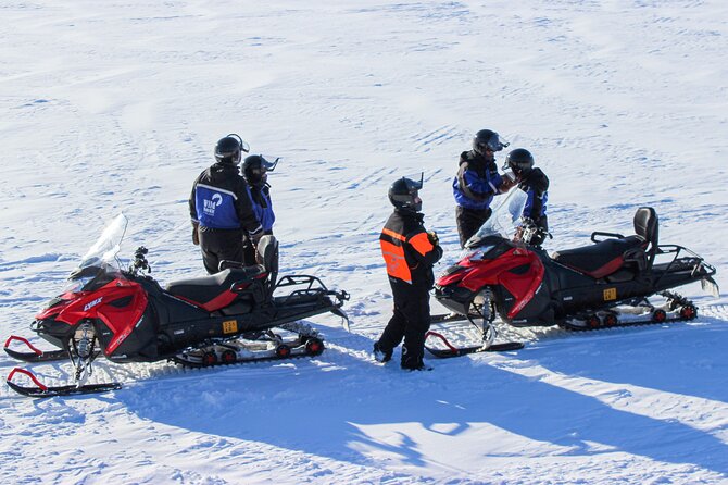 3 Hour Snowmobile Safari Around Levi with Coffee Break - Forest, Swamp, and the Possible Fell Climb