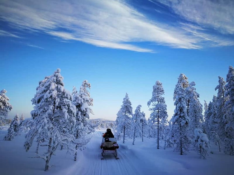 3-hour snowmobiling adventure in Levi - Sharing a machine or driving alone