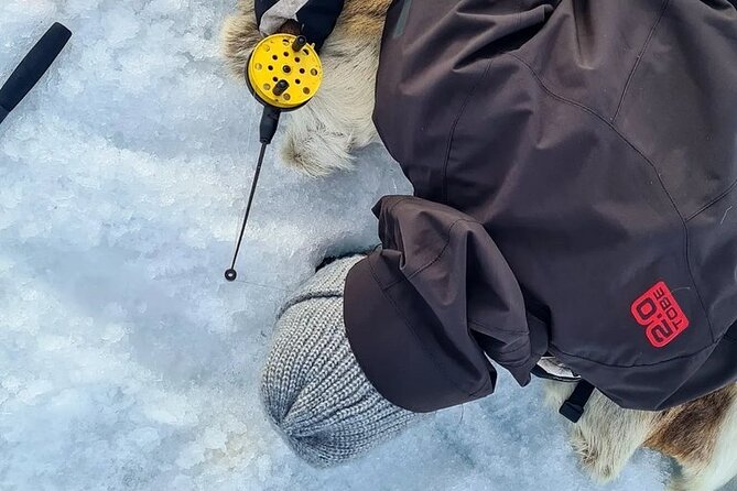 Arctic Fishing & Open Fire Cooking - From Ivalontie 12 to a frozen lake