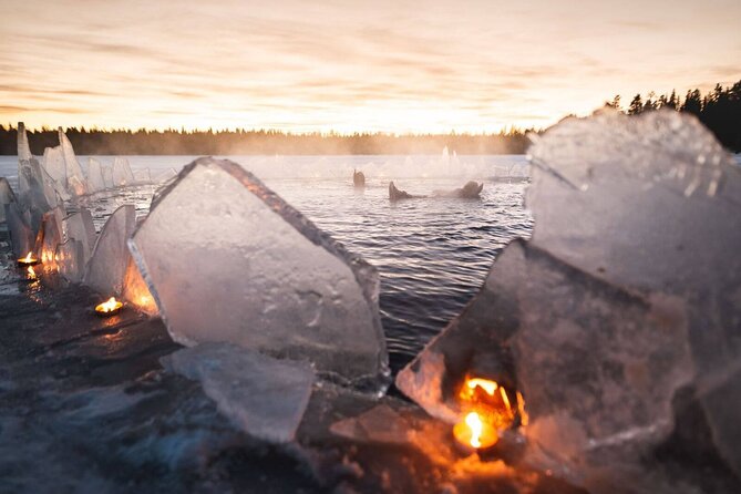 Aurora Arctic Ice Floating in Rovaniemi, Small-group - What the thermal suit really changes
