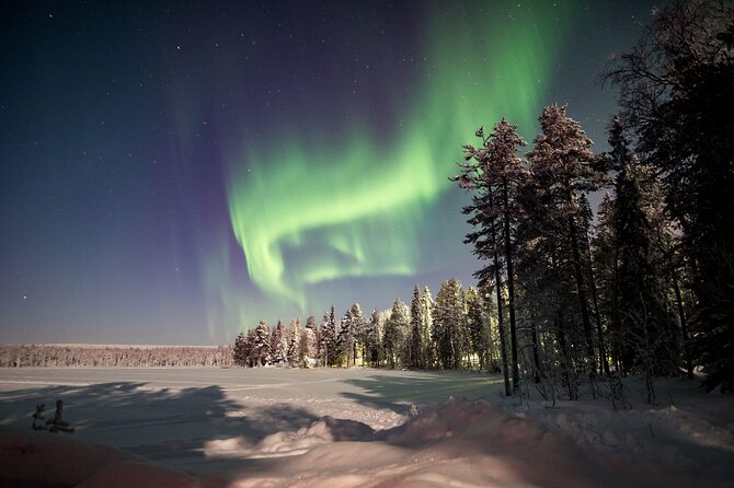 Aurora Arctic Ice Floating in Rovaniemi, Small-group - Getting into the ice opening