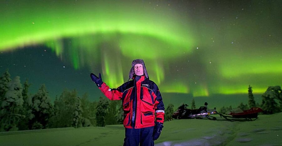 Auroras Northern Lights in Saariselka - Taking photos without wasting the evening