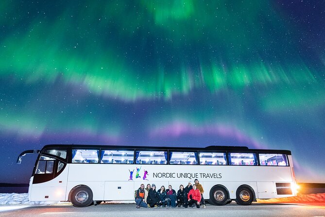 Bus Tour with Hunting Northern Lights - Chasing the aurora from central Rovaniemi