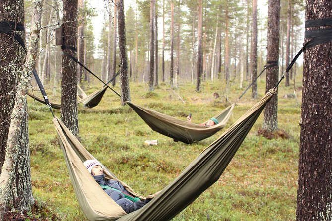 Cocooning in the HaliPuu forest: The ultimate Arctic hammock relaxation - Winter cold, summer mosquitoes, and practical comfort