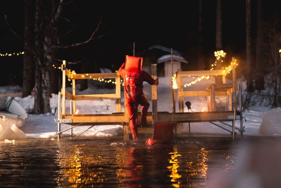 Daytime Ice Floating Rovaniemi, Frozen Lake Experience - Who will enjoy this most
