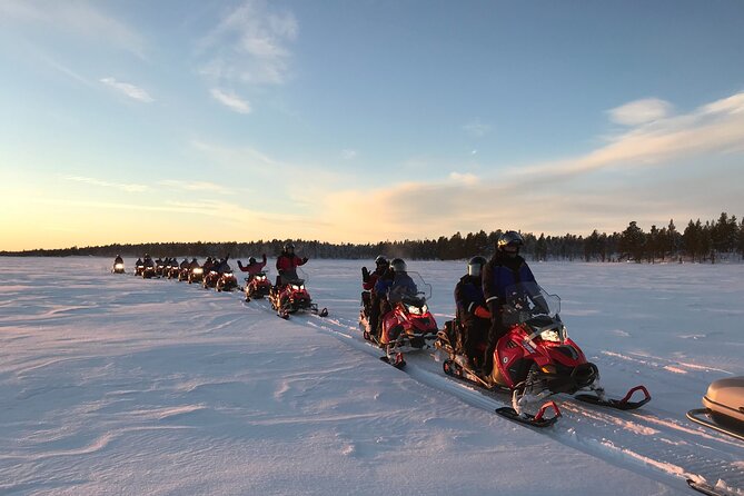 Easy Snowmobile Safari - Starting in central Rovaniemi at Pekankatu 4
