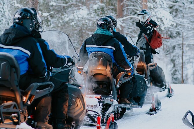 Evening Snowmobile Safari in Rovaniemi - Starting at Arctic Circle Snowmobile Park