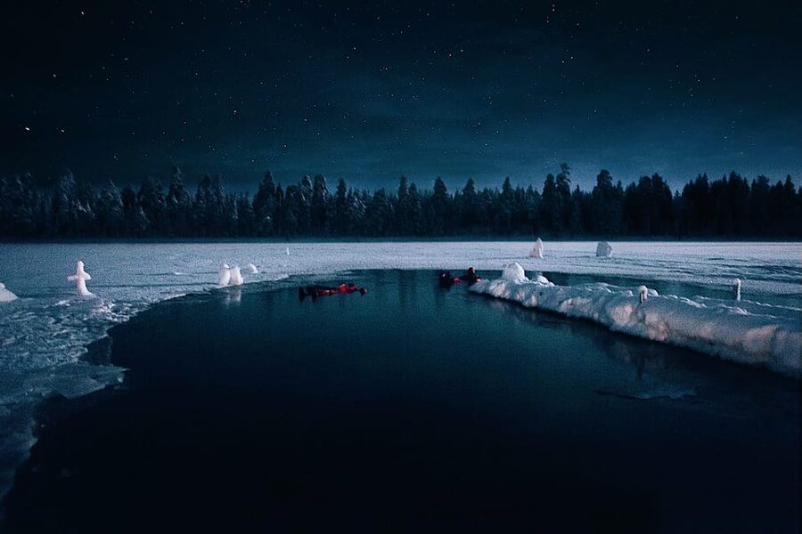 From Rovaniemi: Ice Floating under Aurora Borealis - Leaving Rovaniemi with enough time