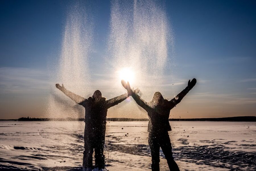 From Rovaniemi: Private Photoshoot in the Lappish Wilderness - The finished photos and delivery time