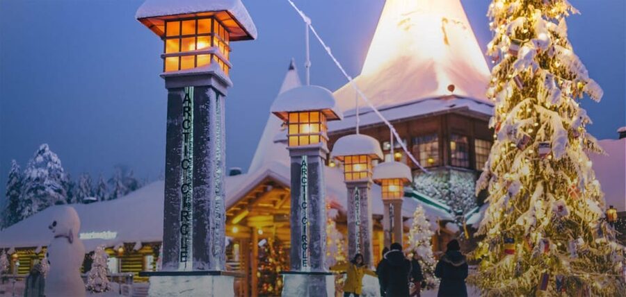 From Rovaniemi: Tour to Santa Claus Village - Santa Claus Village is Christmas theater with useful comforts