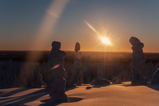 Full-Day Snowshoeing Adventure in Amethyst Mine Pyhä Luosto - A fire-cooked lunch snack after the hike