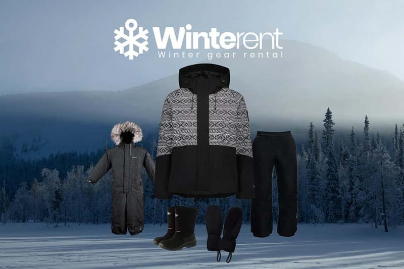 Helsinki: Rent Winter Clothing Sets - What you collect at Mikkolantie 1
