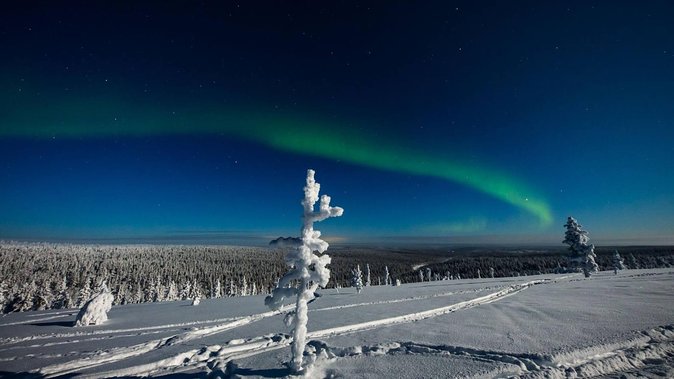 Hunting Northern Lights with Husky - The sled ride: magical, but usually short