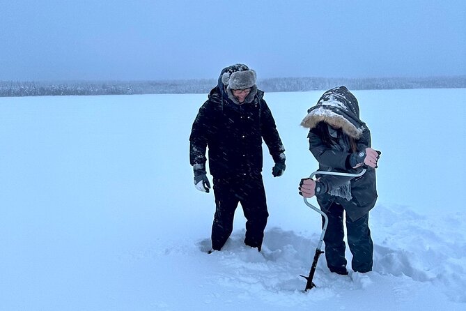 Ice Fishing in Rovaniemi - Meeting at Korkalonkatu 13 at 10:00 am