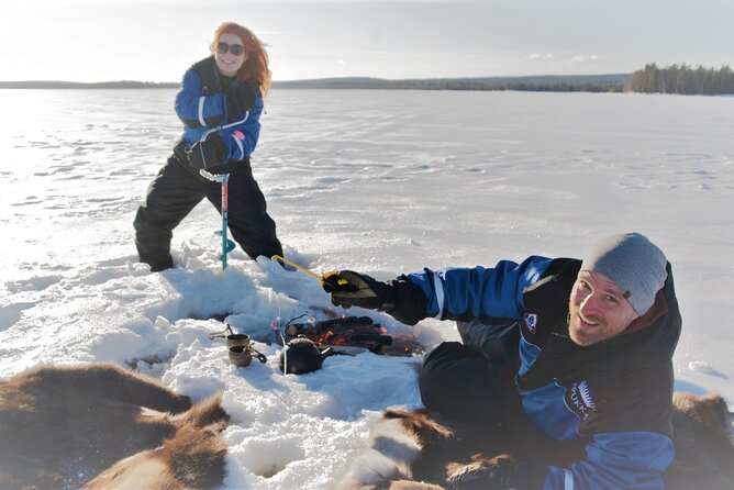 Ice Fishing Like a Finn, Apukka Adventures Rovaniemi - What the two-and-a-half-hour schedule gives you