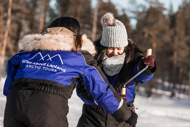 Ice Fishing Tour - About one hour of fishing