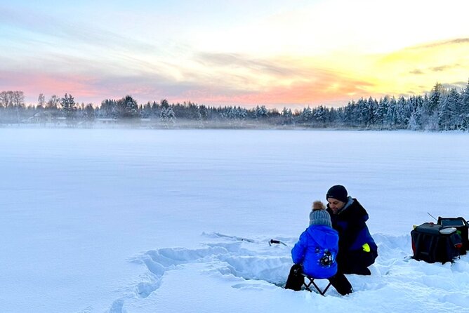 Ice Fishing with Snowmobiles - Key points to know before you book
