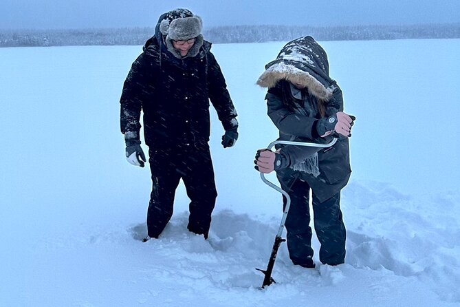 Ice Fishing with Snowmobiles - Why combine snowmobiling with ice fishing?