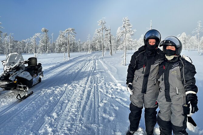 Ice Fishing with Snowmobiles - Starting at 11:00 in central Rovaniemi