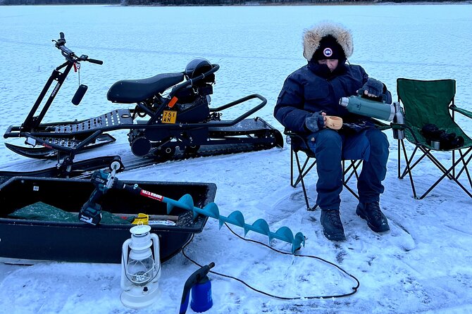 "ICEBREAKER" Ice Fishing VIP Private Tour - The small handmade souvenir