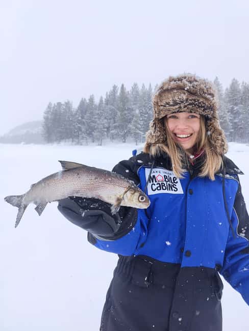 Inari: 2 hour Ice Fishing at Lake Inari - Starting near Inari village and heading onto the ice