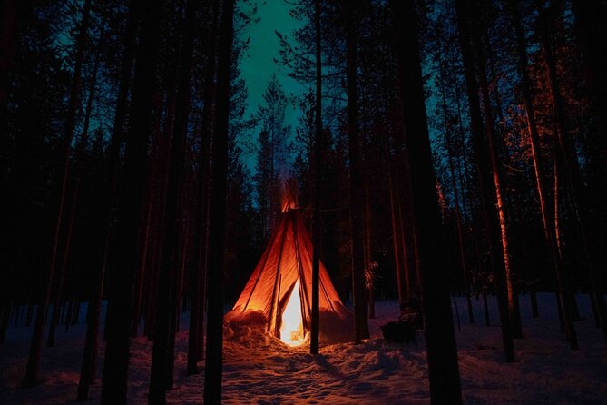 Ivalo: Aurora Hunting with Reindeer - Trying suopunki, Lapland’s reindeer lasso