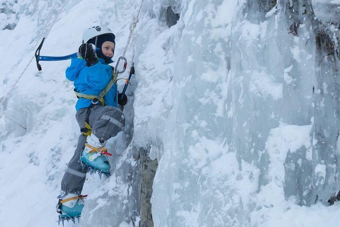 Kid’s Ice Climbing Adventure in Pyhä-Luosto, Finland - A Route Designed for Children at Tajukangas