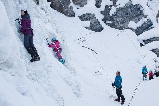 Kid’s Ice Climbing Adventure in Pyhä-Luosto, Finland - How the Instructor Keeps It Safe