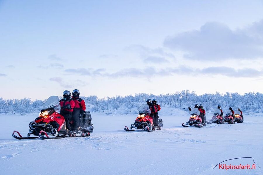 Kilpisjärvi: Border of Three Countries Snowmobile Safari - What the $170 price really includes