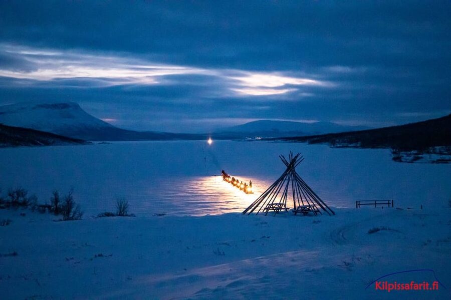 Kilpisjärvi: Border of Three Countries Snowmobile Safari - Timing, meeting point, and transfers