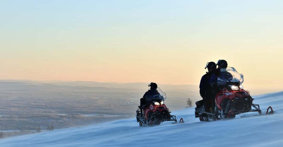 King of Ylläs: Snowmobiling to the Hill - What the $190 price includes