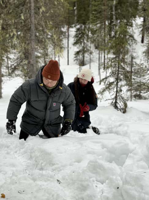 Korouoma Canyon Frozen Waterfalls Hike & Private Teepee BBQ - What the $182 price includes