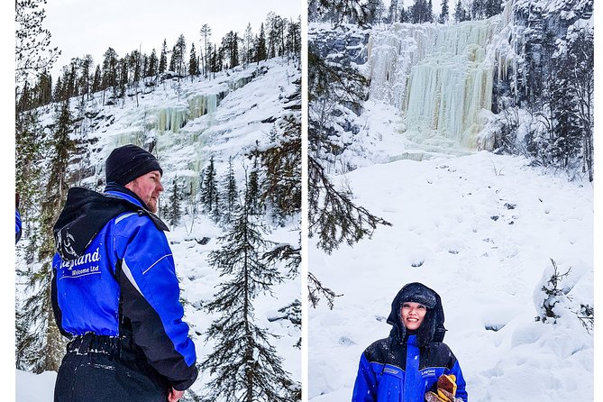 Korouoma Canyon Snowshoe Trip - The ride from Rovaniemi to the trail