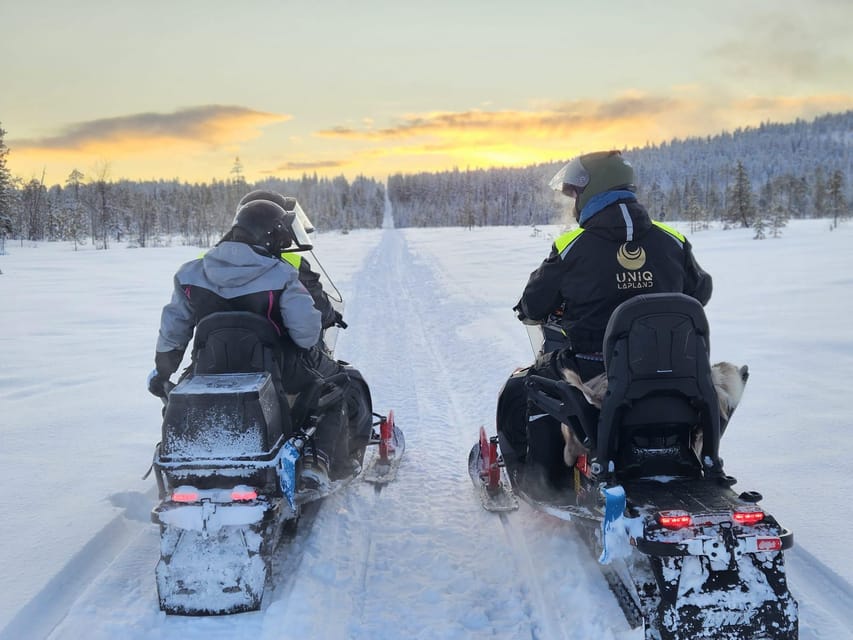 Lapland: Private Snowmobile Safari with arctic Local Guide - The fireplace break and warm drinks