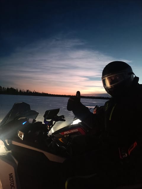 Lapland: Private Snowmobile Safari with arctic Local Guide - Evening departures and northern lights potential
