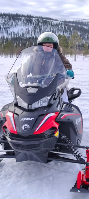 Private Snowmobile Safari with arctic Local Guide