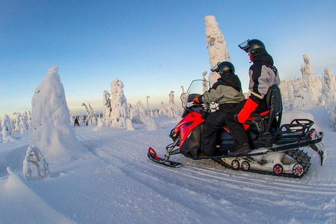 Lapland Snowmobile Safari from Levi - What the driving feels like for first-timers