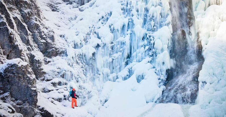 Lapland: The Frozen Waterfalls of Korouoma Tour - Winter clothing that makes the walk easier