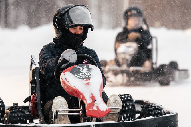 Lapland Winter Park Ice Karting Experience in Rovaniemi Finland - Arriving at Lapland Winter Park