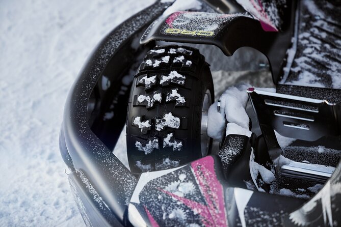 Lapland Winter Park Ice Karting Experience in Rovaniemi Finland - The briefing and safety setup