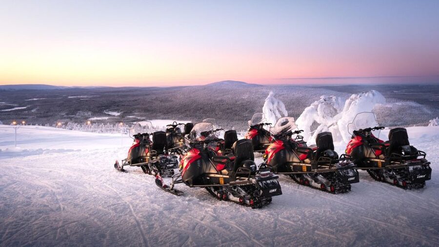 Levi: 4 Hour Snowmobile Safari to the Fells in Levi - Scenic stops near the fells