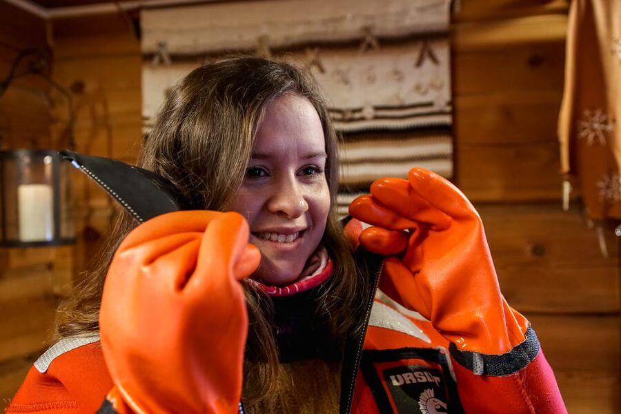 Levi: Arctic Ice Floating Adventure - Snowy forest, cold air, and quiet time