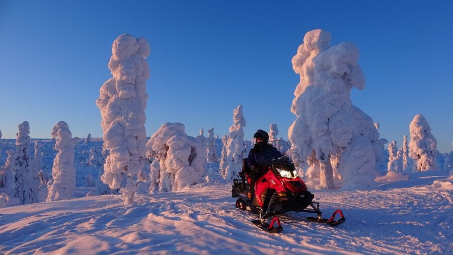 Levi: Evening Snowmobile Safari - What the $166 price really covers