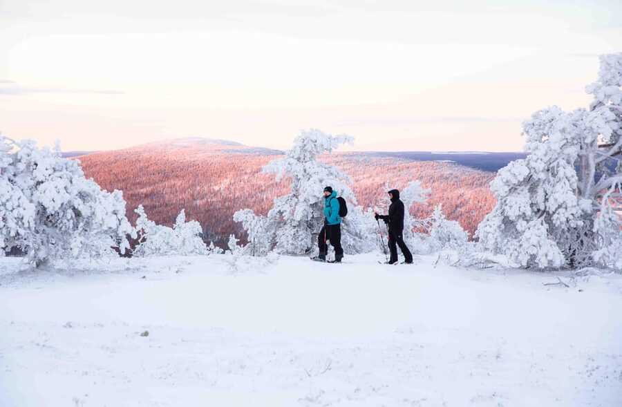 Levi: Guided Snowshoeing Adventure - Finding your rhythm on the trail