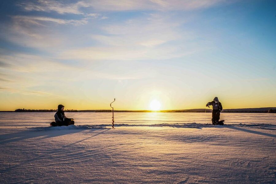 Levi: Ice Fishing on a Frozen Lake - Key points at a glance