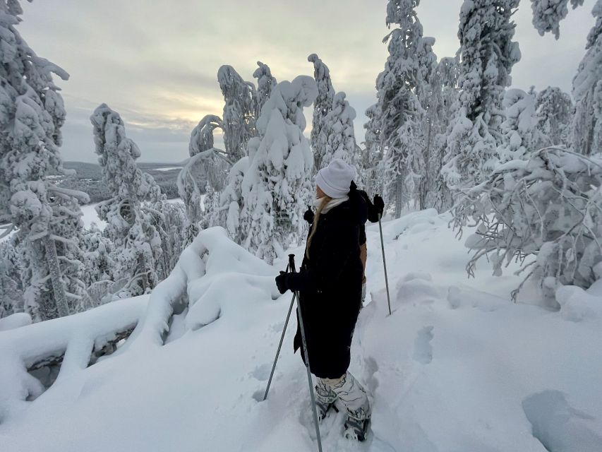 Levi: Lakeside forest snowshoeing - Preparing for minus 24 degrees