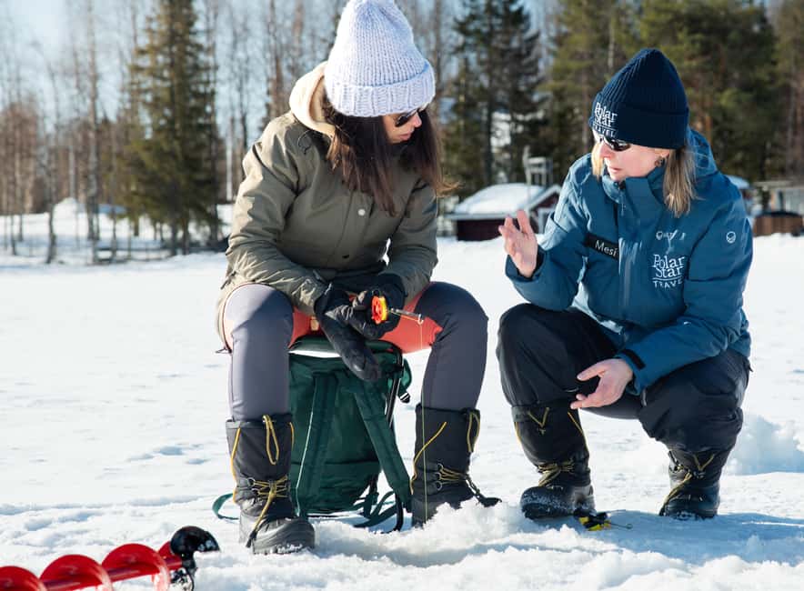 Levi Lapland: Arctic Ice-Fishing - The Short Drive North From Levi