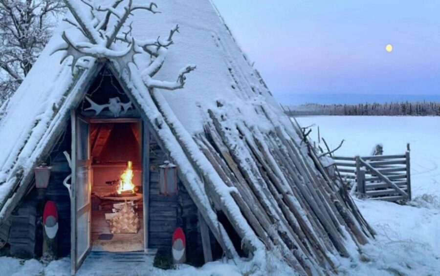 Levi: Lapland Reindeer Safari - From central Levi to a working reindeer farm