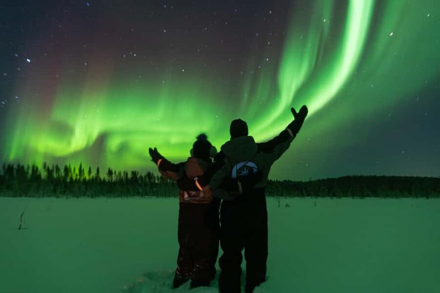 Levi: Northern Lights Hunting - Photography Tour - Stop two: the main photography session